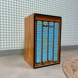 Meuble de métier, distributeur de bobines de fils Thiriez