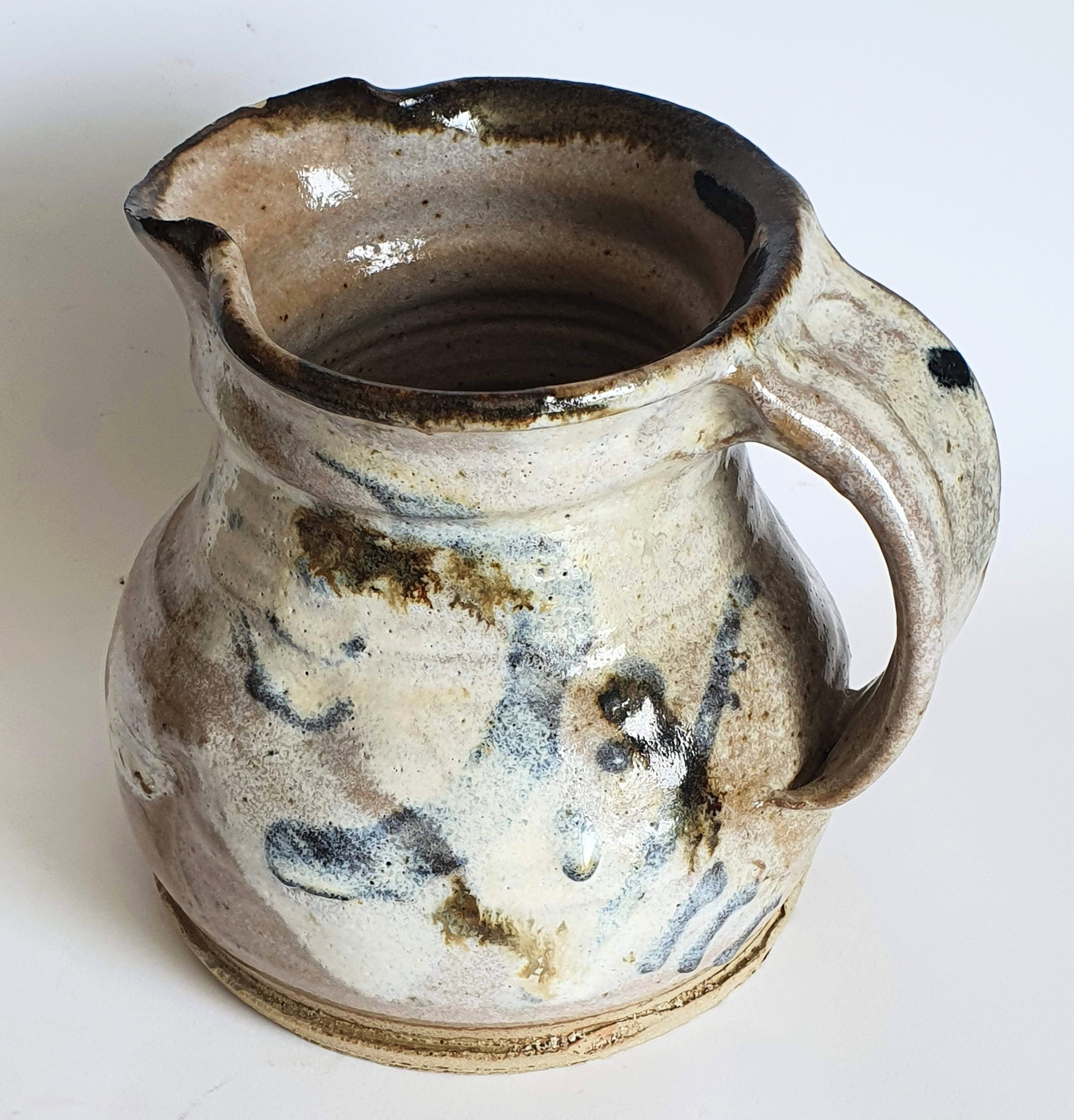 Ceramic pitcher by Anne Kjaersgaard La Borne