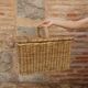 Wicker picnic basket