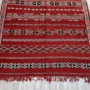 Old Zemmouri Kilim, Faltisse Berber Rug, Handmade Moroccan Carper, Home Decor