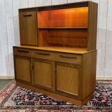 Enfilade bar GPLAN in teak from the 1970s.