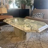 Marble coffee table
