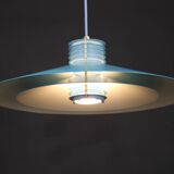 Unique colorful danish design lamp in  blue colors