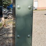 Metal clamshell cabinet