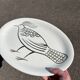 2 large vintage Robert Picault ceramic earthenware dishes