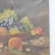 Still life oil on canvas, signed