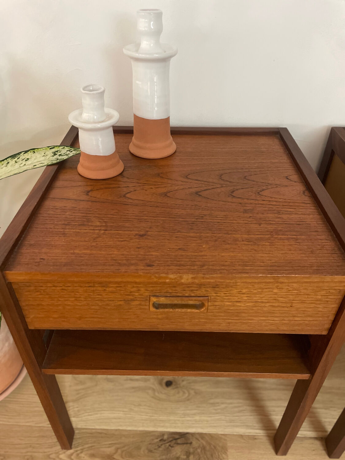 Vintage teak bedside tables – Gillis Lundgren “System” – IKEA 1960