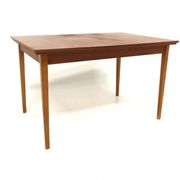 Dining table "portfolio" in teak, Sweden, 1960