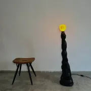 Lampe de sol Black Meteor par Jonathan Bocca pour Job Studio, Italie, 2023