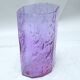 Brutalist Alexandrite Glass Vase 1960s