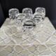 6 Lalique France Artois whisky glasses in a box