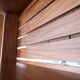 1950s Italian mid-century teak floor-to-ceiling wall unit