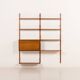Poul Cadovius wall unit with a bureau and a desk shelf for Cado, 1960s