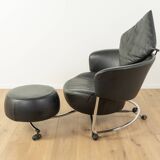 Girotonda Armchair & Ottoman by Cassina