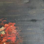 Oil on canvas, still life, framed, large format, Gaultier M