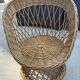 Fauteuil en osier enfant