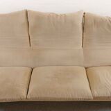 Maralunga 3-seat Sofa in beige by Vico Magistretti for Cassinaa, Italy