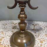 2-arm bronze candlestick, with eagle, 19th century