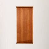 Scandinavian bedside table with drawer and magazine rack