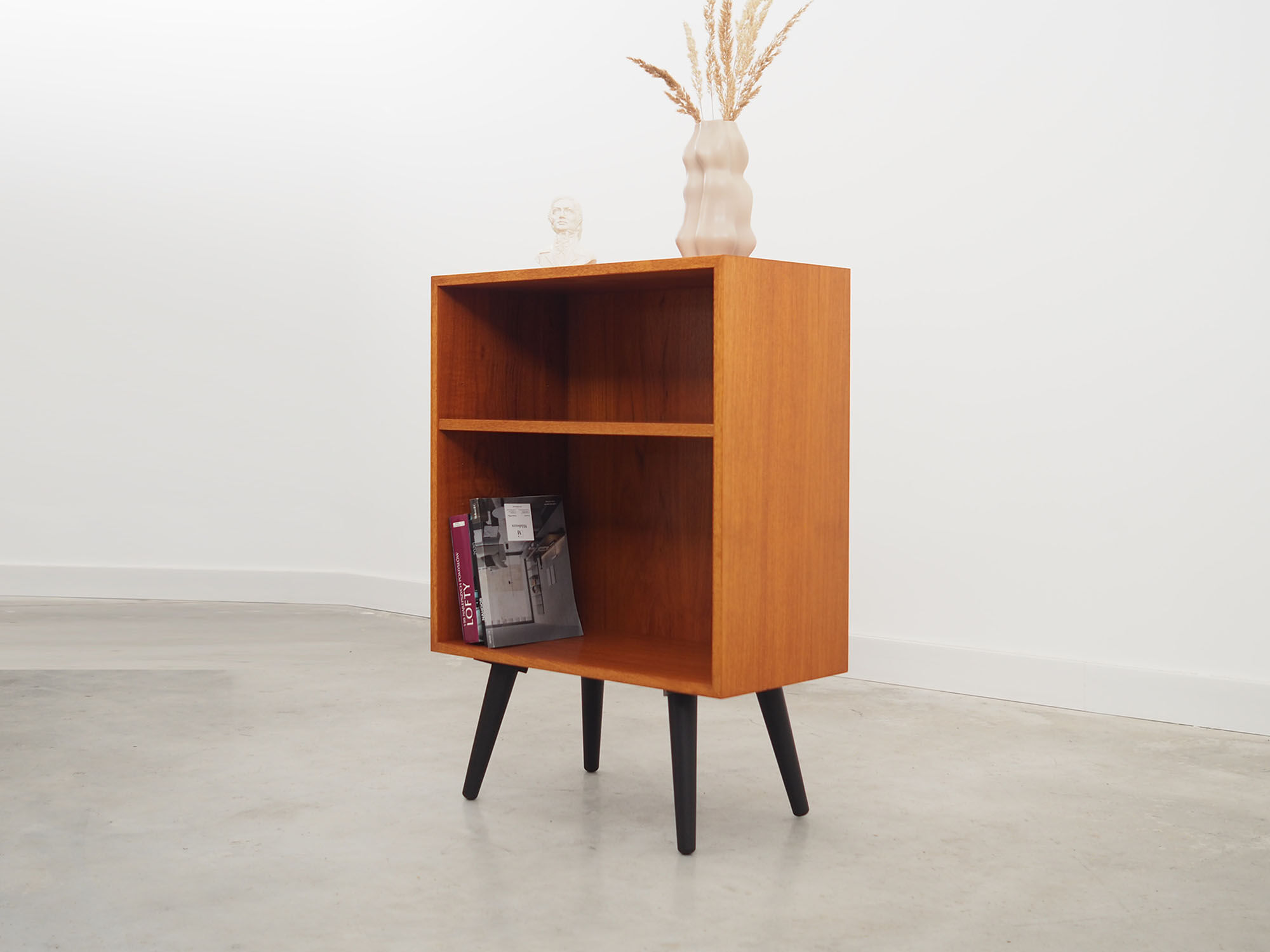 Teak bookcase, Danish design, 1970s, production: Denmark