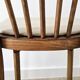 Set of 4 Baumann chairs model no. 153 – solid beech and faux leather – 1960s