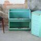 Industrial craft furniture bin storage locker stackable 1950