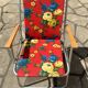 Fauteuils de jardin pliants vintage