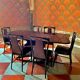 1950 Italian Midcentury Modern Mahogany and Rosewood Dining set, attributed to Osvaldo Borsani