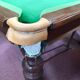 English billiards 8 Victorian of the nineteenth century removable feet