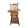 High child chair, wooden, early 20th century