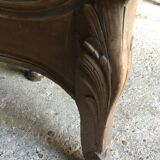 Carved wooden headboard 147X87