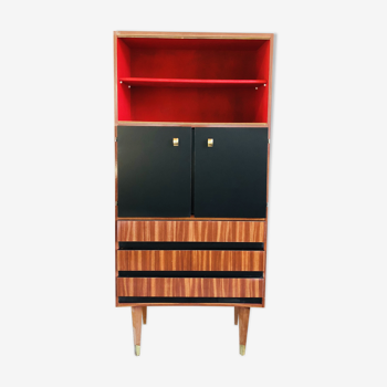 Bibliothèque commode vintage 1960