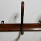 Coat rack in curved wood 1900, Michael Thonet, signed, 3 hooks
