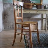 Ancienne chaise paillée