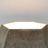 Floor or table lamp in German glass and synthetic cork in M Design style by Ingo Maurer, 1960s.