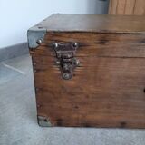 Old wooden trunk