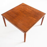 Vintage coffee table scandinavian style teak. france 1960
