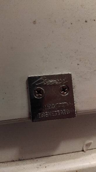 Foldable dessert table TOBIA by CIATTI vintage white lacquer design ITALY