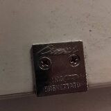 Foldable dessert table TOBIA by CIATTI vintage white lacquer design ITALY