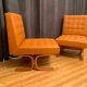 A pair of armchairs by ludvik volak, drevopodnik holesov, czechoslovakia, 1960s