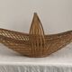 Large wicker flower basket