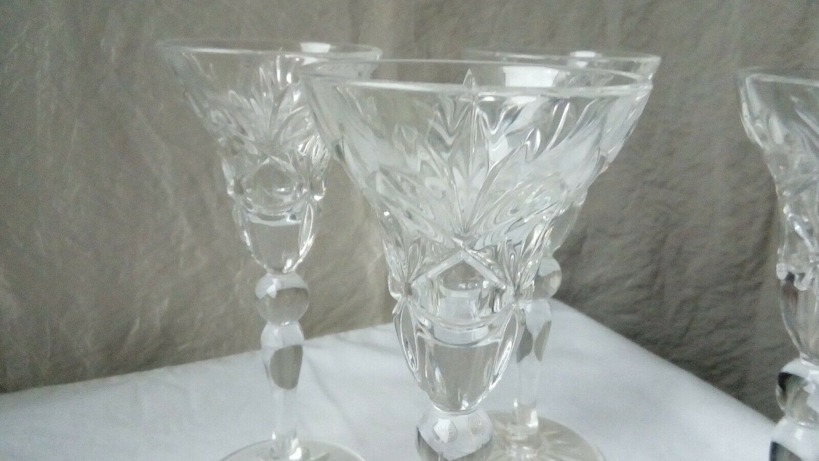 4 glass in crystal size thick roemer rhine east of france