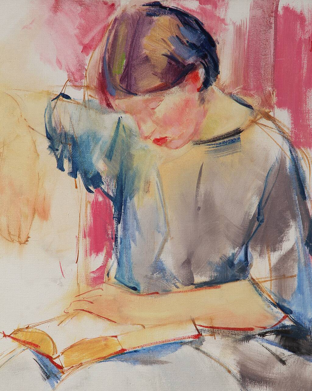 Tableau Figuratif Lecture Belgique 1994
