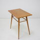 Table en chêne du milieu du siècle, années 1970.