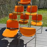 Dsc 106 fabric chair design Giancarlo Piretti, 1965