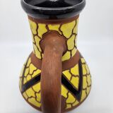 Raymond Camart vase in Vallauris Art Deco style, terracotta, 1950.