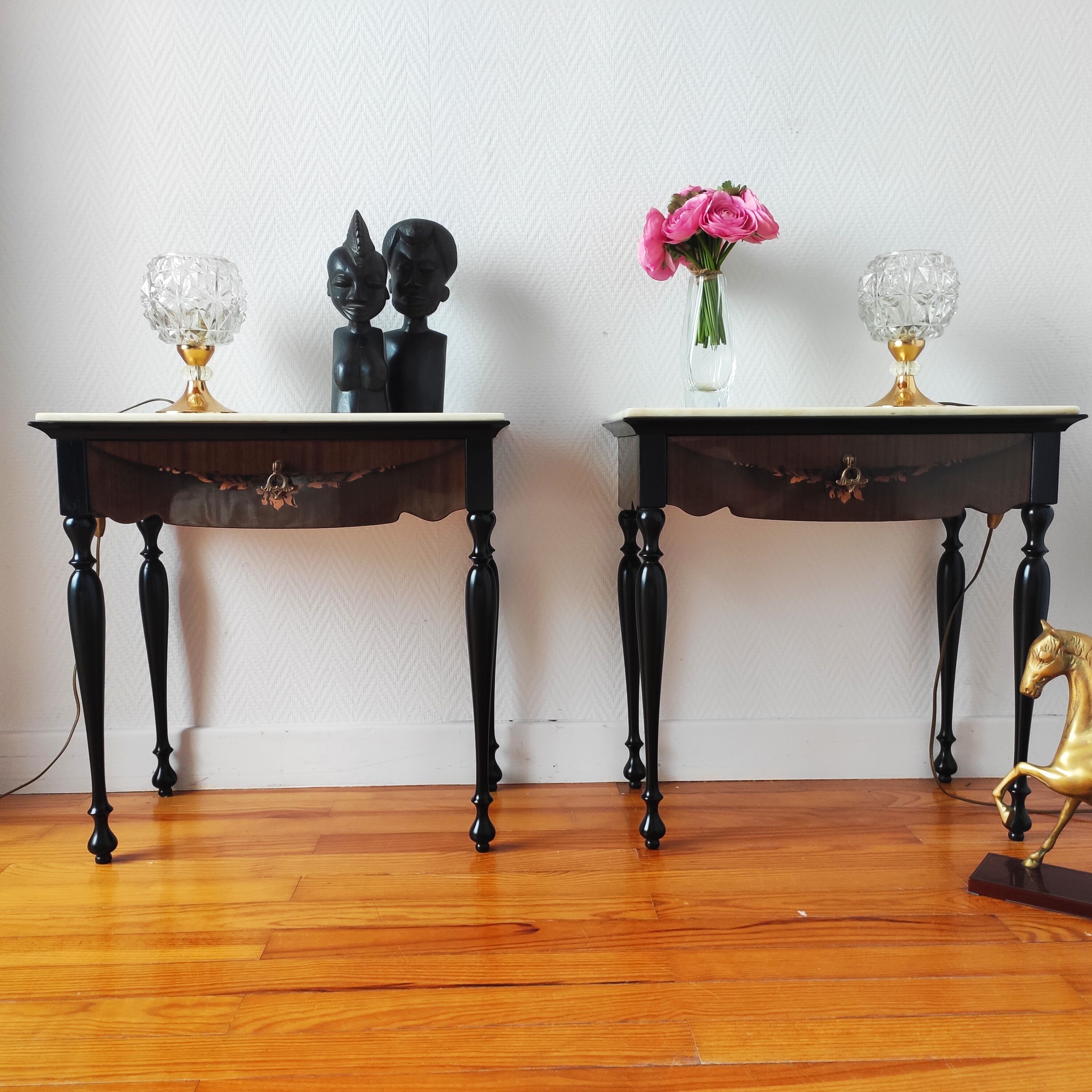 Pair of bedside tables