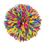 Juju hat multicolor 45cm