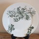 P.Luce Paris 5 Flat plates in Iron Earth bird décor