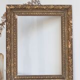Old frame with gilded moldings